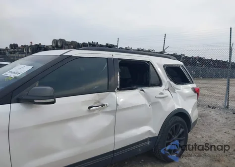 2017 Ford Explorer Xlt z USA, uszkodzony, nr VIN 1FM5K7D86HGA73574